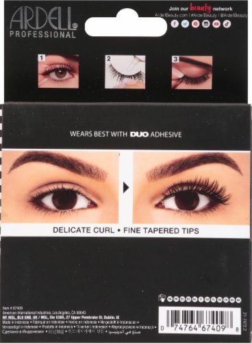Ardell Faux Mink Wispies Eyelashes Perspective: back