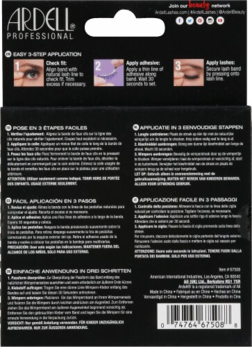 Ardell® Professional fauxmink Demi Wispies™ False Lashes Perspective: back