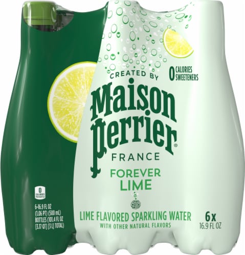 Maison Perrier® France Forever Lime Flavored Sparkling Water Perspective: back