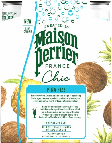 Maison Perrier® Chic Pina Fizz Sparkling Beverages Perspective: back