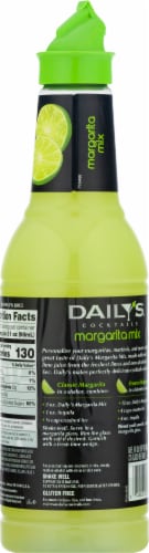 Daily's Cocktails Margarita Mix Perspective: back
