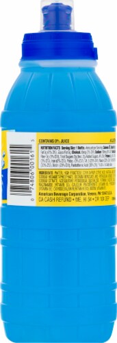Big Hug® Blue Raspberry Fruit Barrel Perspective: back