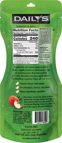 Daily's® Apple Smash Frozen Cocktail Perspective: back