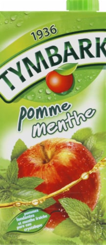 Tymbark Apple Mint Juice Perspective: back