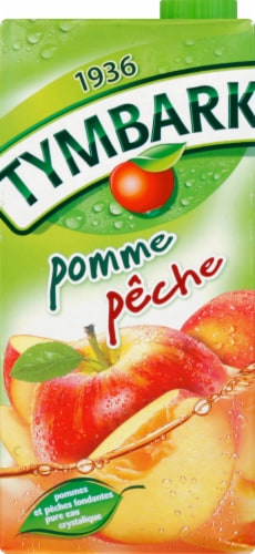Tymbark Apple Peach Beverage Perspective: back