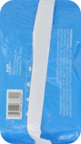 Nice 'n Clean Baby Wipes Perspective: back