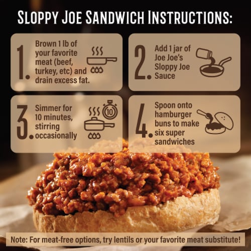 La Famiglia DelGrosso™ Sloppy Joe Perspective: back