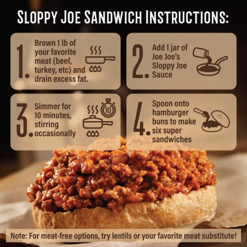 La Famiglia DelGrosso™ Sloppy Joe Perspective: back