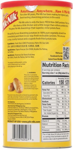 Pik-Nik® Original Shoestring Potatoes Perspective: back
