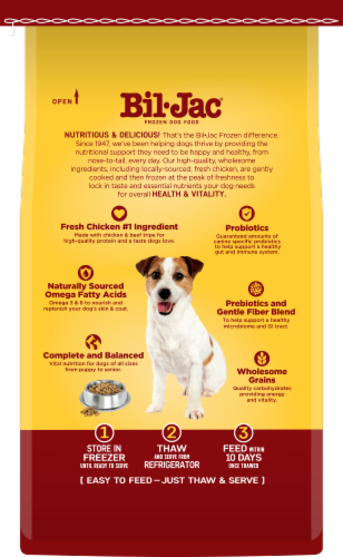 Bil Jac Frozen Dog Food 5 lb Ralphs