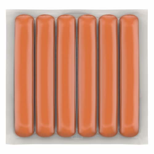 Hebrew National All Natural Uncured Beef Franks Perspective: back