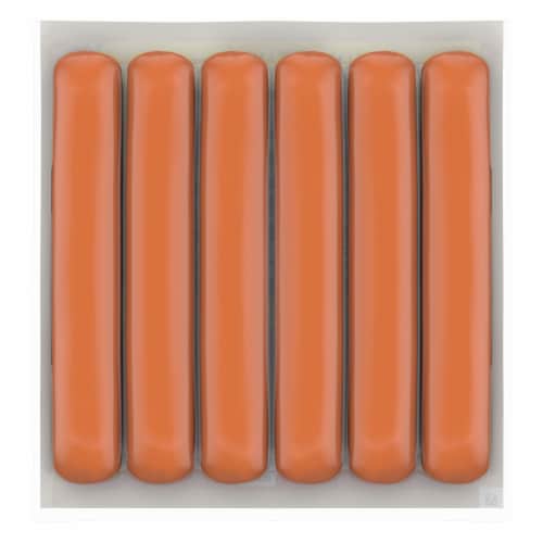 Hebrew National Reduced Fat Beef Franks Hot Dogs Perspective: back