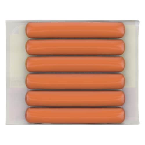 Hebrew National Bun Length Beef Franks Perspective: back