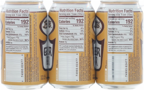 Barritts® Ginger Beer 6pk Perspective: back