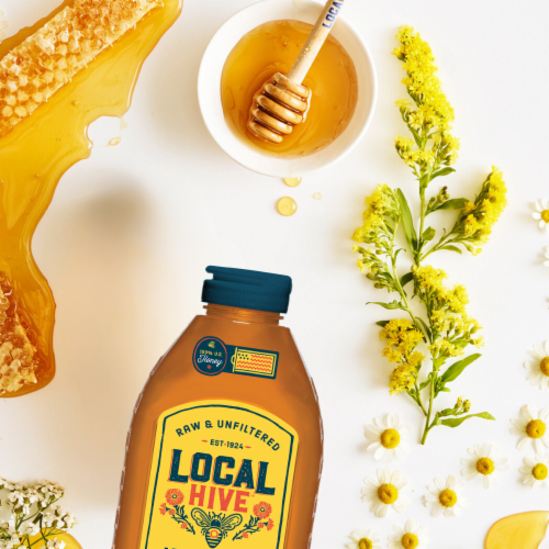 Local Hive™ 100% US Honey Perspective: back