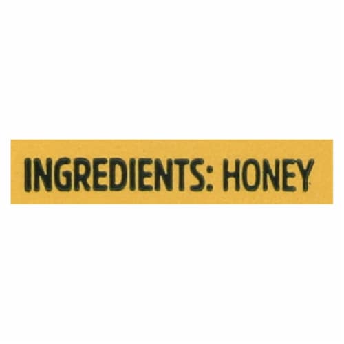 Local Hive 100% Pure Raw & Unfiltered Honey - Case of 6 - 16 oz. Perspective: back