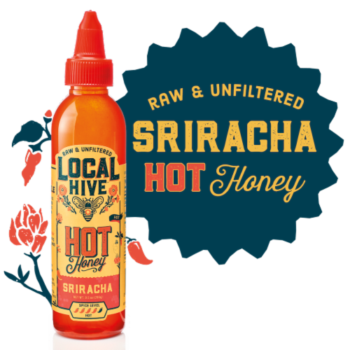 Local Hive™ Sriracha Hot Honey Perspective: back