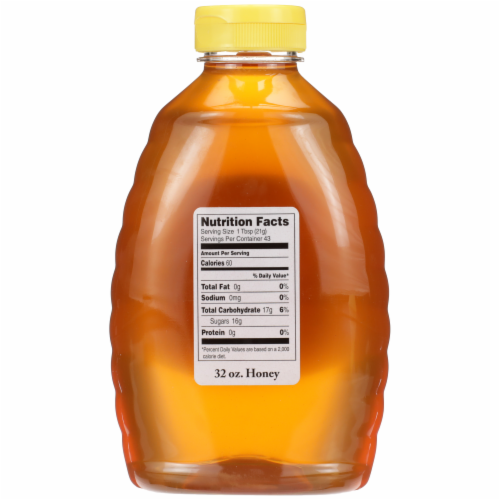Miller's Raw Clover Honey Perspective: back