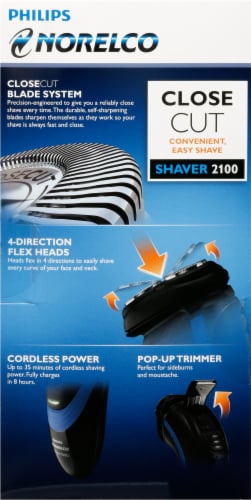 Philips Norelco Shaver 2100 Perspective: back