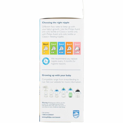 Avent Bottle Anti Colic Single Pack 9 Oz Perspective: back