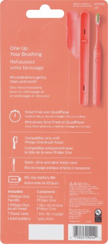 Philips One Sonicare Orange Battery Toothbrush Perspective: back