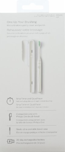 Philips One Battery-Operated Toothbrush - White Perspective: back