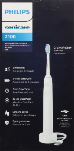 Philips Power Electric Toothbrush Perspective: back