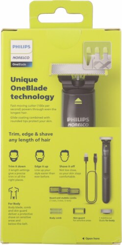Philips Norelco OneBlade Fancy Box Perspective: back