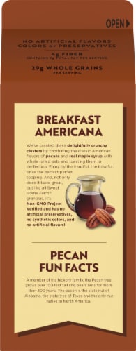 Sweet Home Farm Maple Pecan Granola Perspective: back