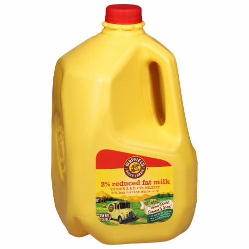 Mayfield 2% Reduced Fat Milk Perspective: back