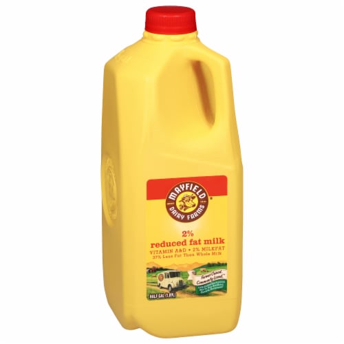 Mayfield 2% Reduced Fat Milk Perspective: back