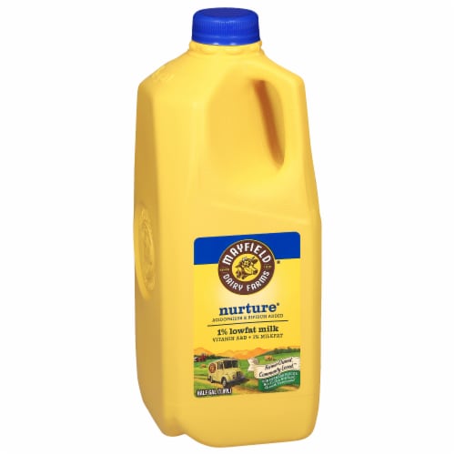 Mayfield 1% Lowfat Milk Perspective: back