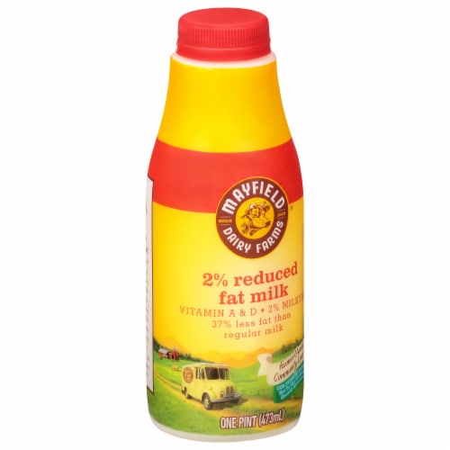 Mayfield 2% Reduced Fat Milk Perspective: back