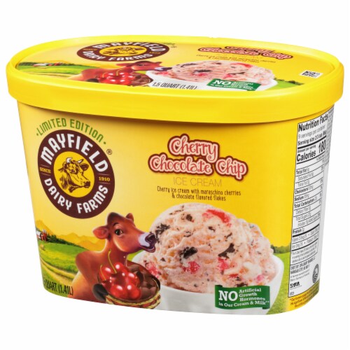 Mayfield Dairy Farms Cherry Chocolate Chip Ice Cream Perspective: back