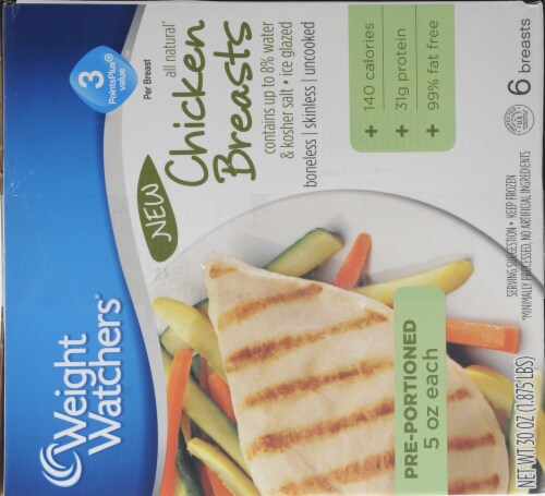 Weight Watchers Boneless Skinless Breasts Perspective: back