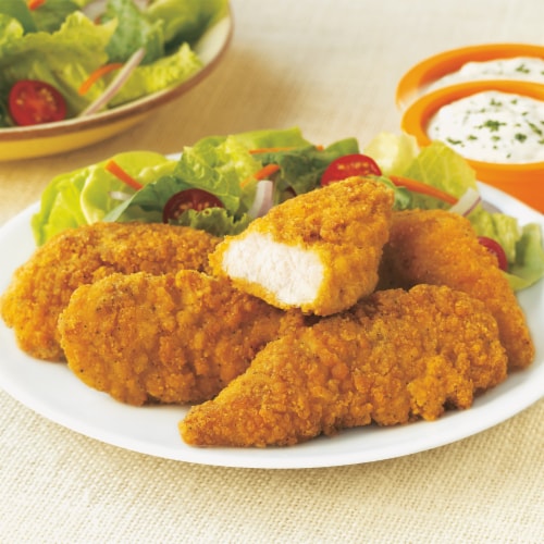 Foster Farms® Frozen Crispy Chicken Strips Perspective: back