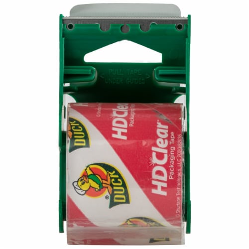 Duck® HD Clear 22 yd Tape Perspective: back