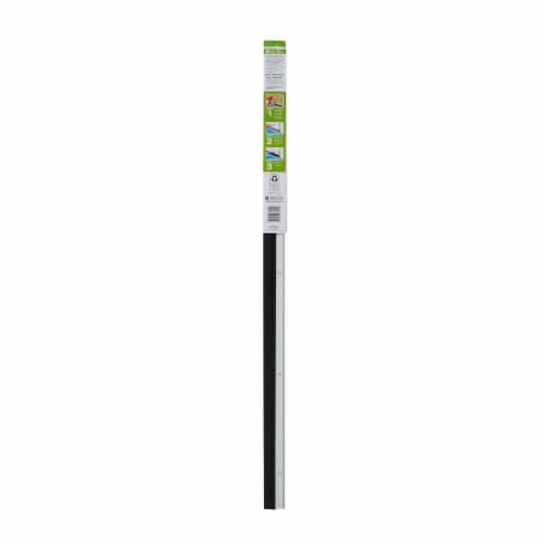 Duck® Aluminum Door Bottom Seal - White Perspective: back