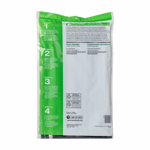 Duck® Window Air Conditioner Insulating Panels Perspective: back