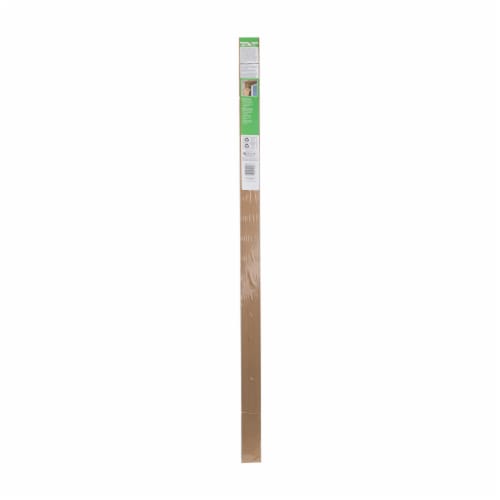 Duck® Replacement Vinyl Clad Door Seal - Brown Perspective: back