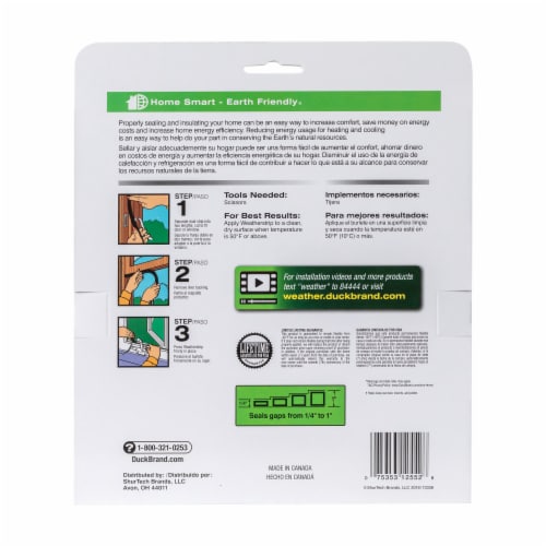 Duck® Max Strength Expanding Foam Seal - Black Perspective: back