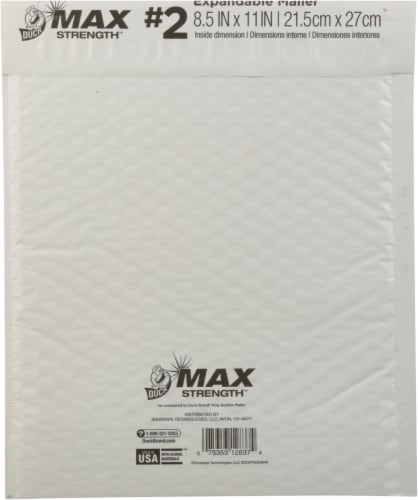 Duck® #2 Expandable Poly Mailer Perspective: back