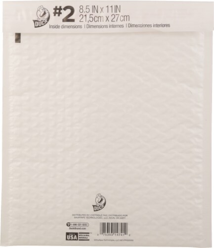 Duck® Poly Bubble Mailer Perspective: back