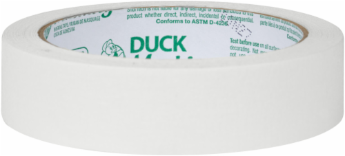 Duck® Masking Tape - White Perspective: back