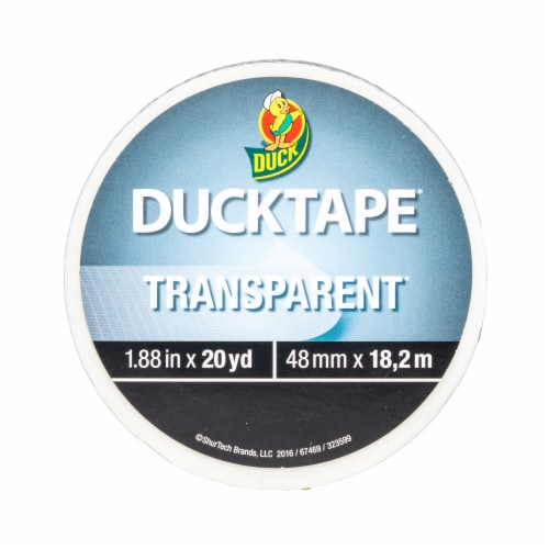 Duck® Transparent Duct Tape Perspective: back