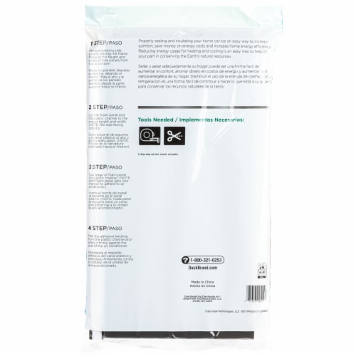 Duck® Air Conditioner Insulating Panels Perspective: back
