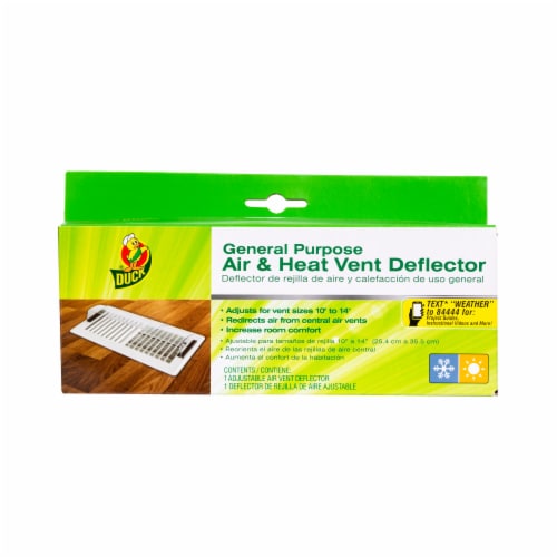 Duck® General Purpose Air & Heat Deflector Perspective: back