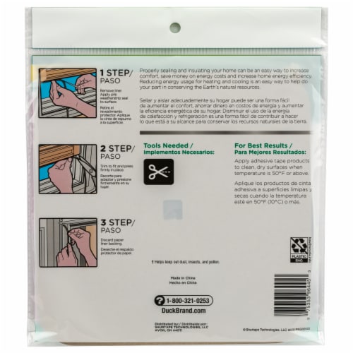 Duck® Storm Door & Window Replacement Weather Strip Seal Perspective: back