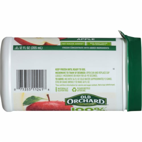 Frozen clearance apple juice