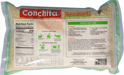 Conchita® Basmati Indian Rice Perspective: back